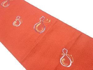 瓢箪模様織出し名古屋帯